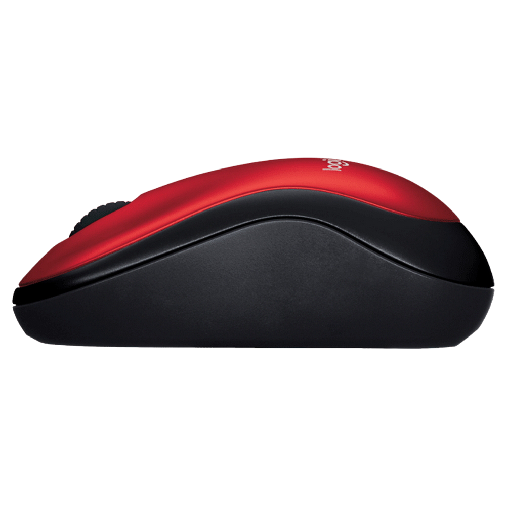 Беcпроводная мышь Logitech M185, Красный