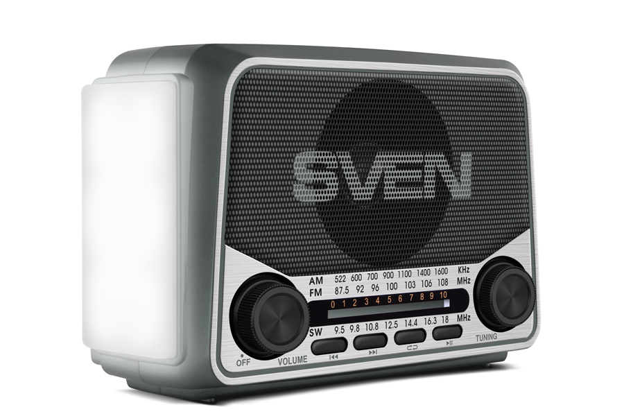 Портативное радио SVEN SRP-525, Серый