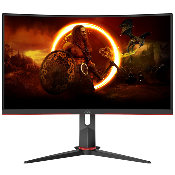 27" AOC C27G2Z3/BK Black, Curved-VA, 1920x1080, 280Hz, AdaptiveSync, 0.5msMPRT, 300cd, HDR10, HDMI+D