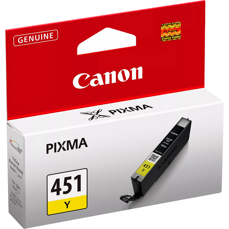 Ink Cartridge for Canon CLI-451, yellow Compatible