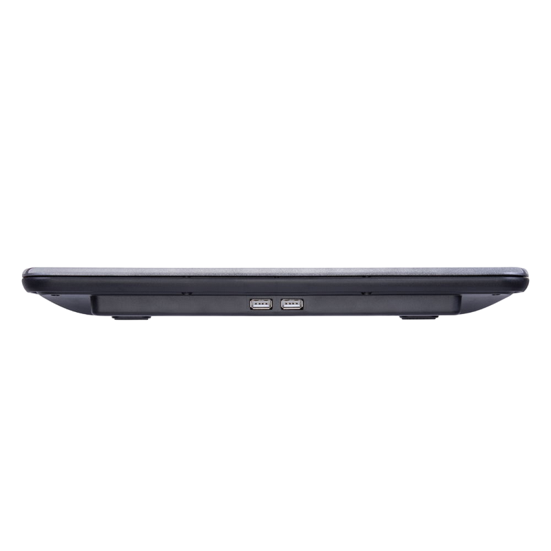 Notebook Cooling Pad RivaCase 5555 Silver, up to 15.6', 1x150mm, Adjustable height