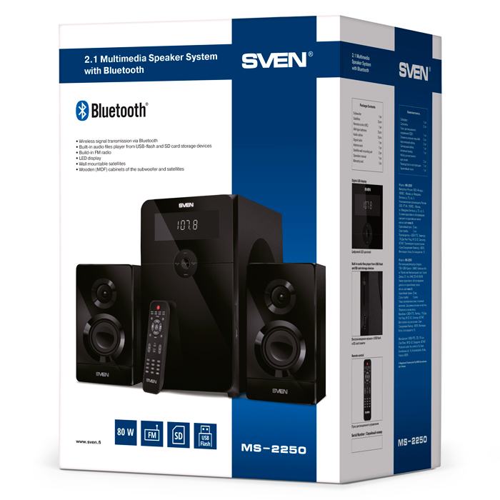 Speakers SVEN MS-2250