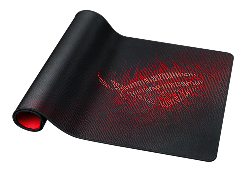 Игровой коврик для мыши ASUS ROG Sheath, Extra Large, Черный/Красный