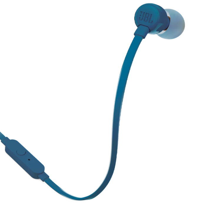 Earphones JBL T110 Blue