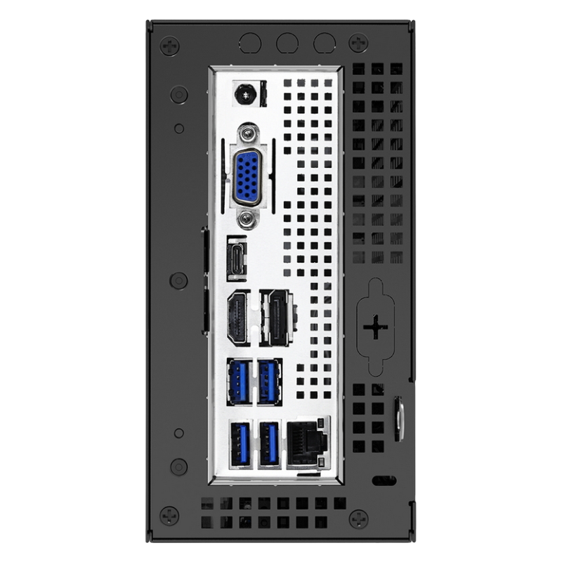 Mini PC ASRock DESKMINI 470/B/BB, Intel Socket 1200, Black