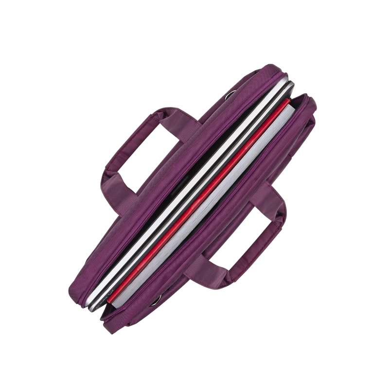 Geantă pentru Laptop RivaCase Central, 15.6", Poliester, Violet