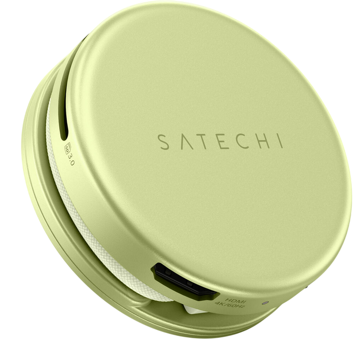 Многопортовый адаптер satechi onthego 5-in-1 multiport, зелёный Thumbnail 11