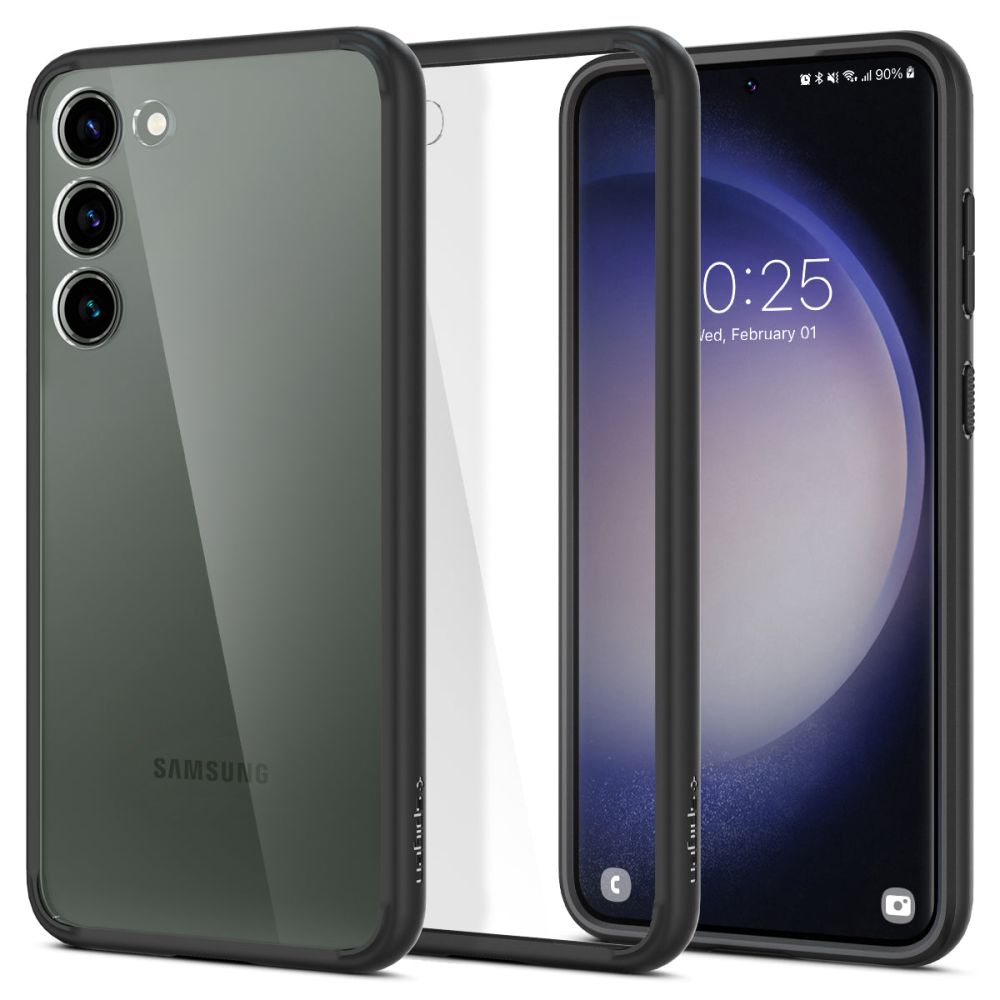 Spigen Samsung S23+, Ultra Hybrid, Matte Black