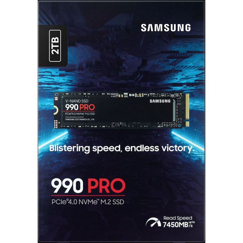 Unitate SSD Samsung 990 PRO  MZ-V9P2T0BW, 2000GB,