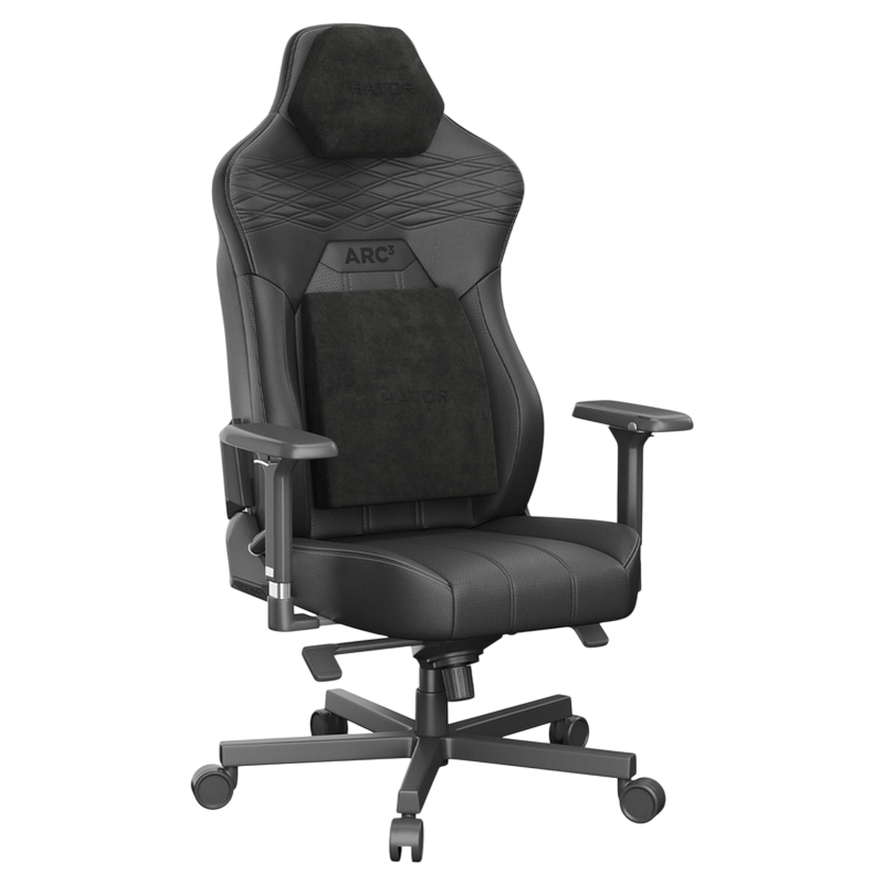 Scaun Gaming HATOR Arc 3 XL PU Piele Negru