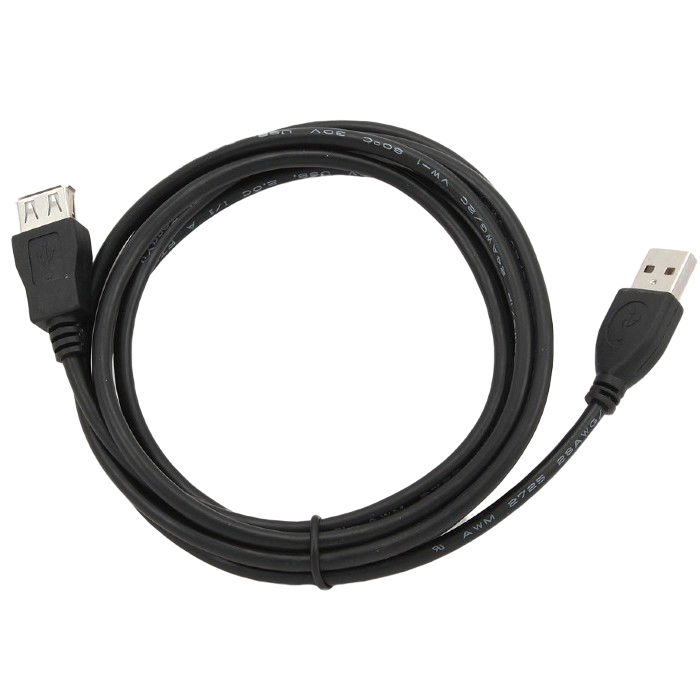 Cable USB, USB AM/AF, 1.8 m, USB2.0  Cablexpert, CCP-USB2-AMAF-6