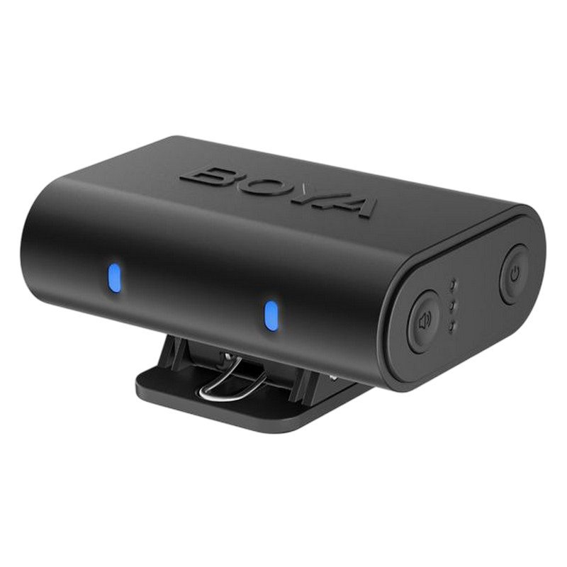 Microfon portabil pentru înregistrare vocală Boya Magic Fără fir Negru