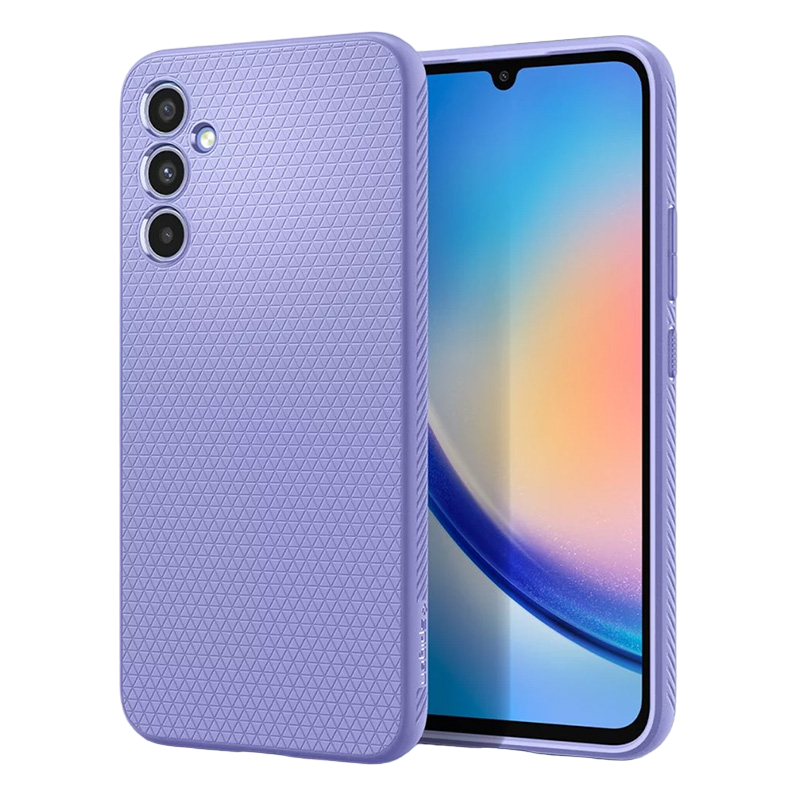 Spigen Samsung A34, Liquid Air, Awesome Violet