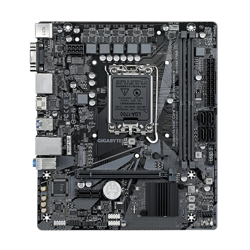 Placă de bază Gigabyte H610M S2H V3 DDR4, LGA1700, Intel H610, Micro-ATX