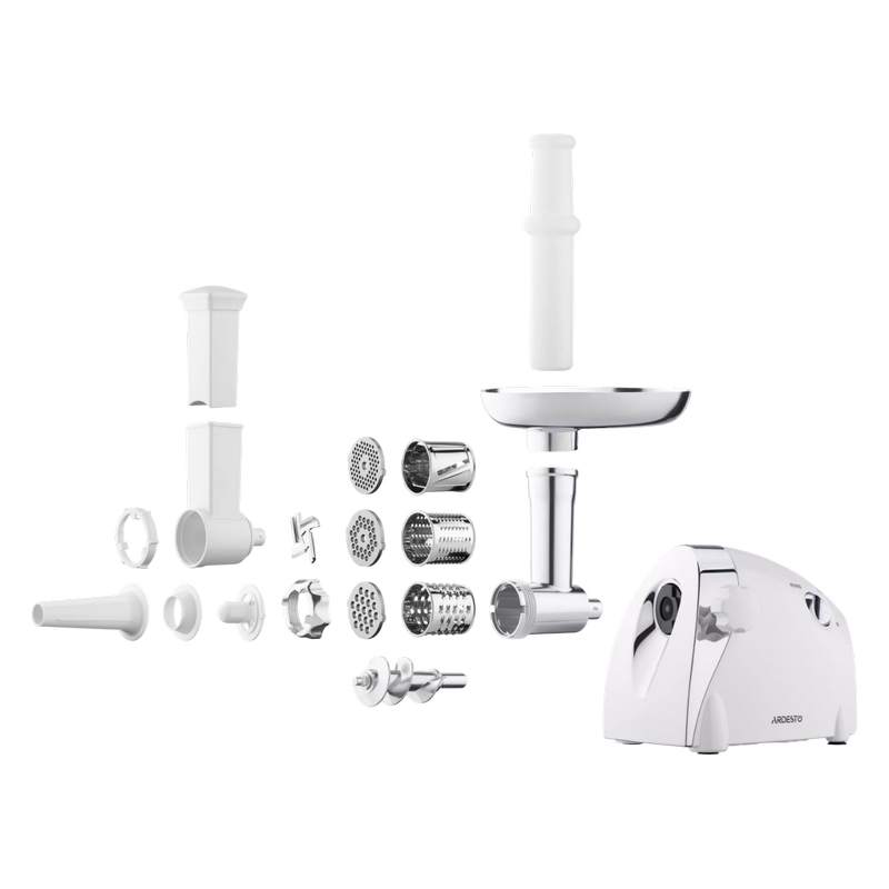 Mașină de tocat carne ardesto mga-2000w, alb | argintiu Thumbnail 8