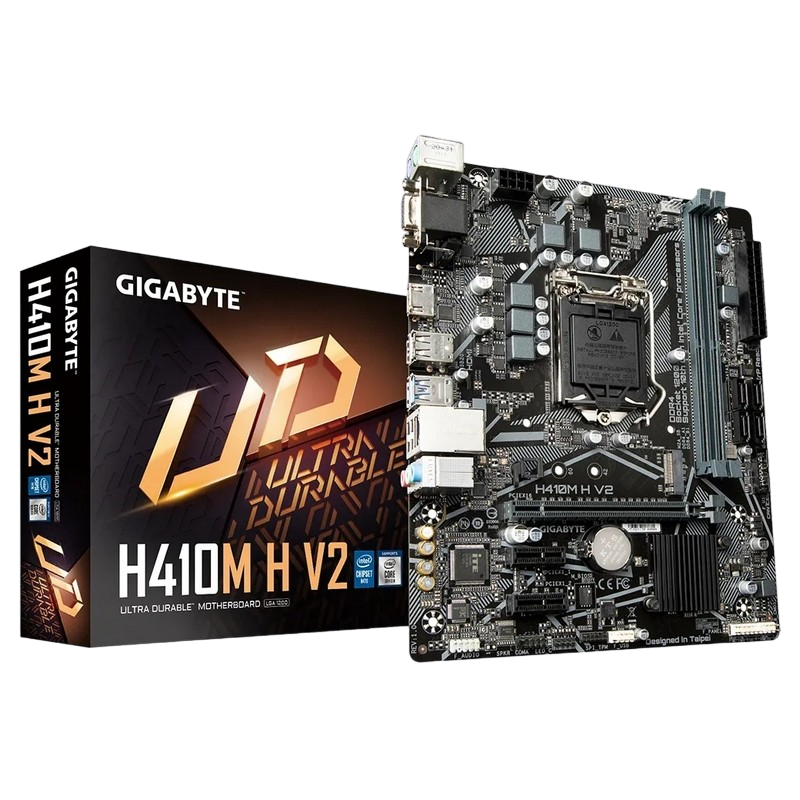 MB S1200 Gigabyte H410M H V2 1.0  mATX