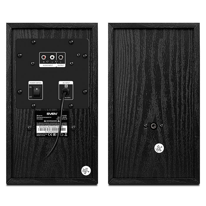 Компьютерные колонки 2.0 SVEN SPS-625, Чёрный