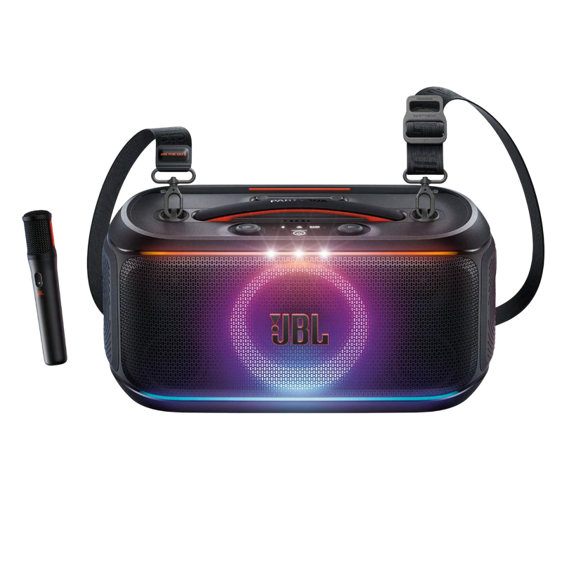 Аудиосистема JBL PartyBox On-the-Go 2 Зеркально-чёрный