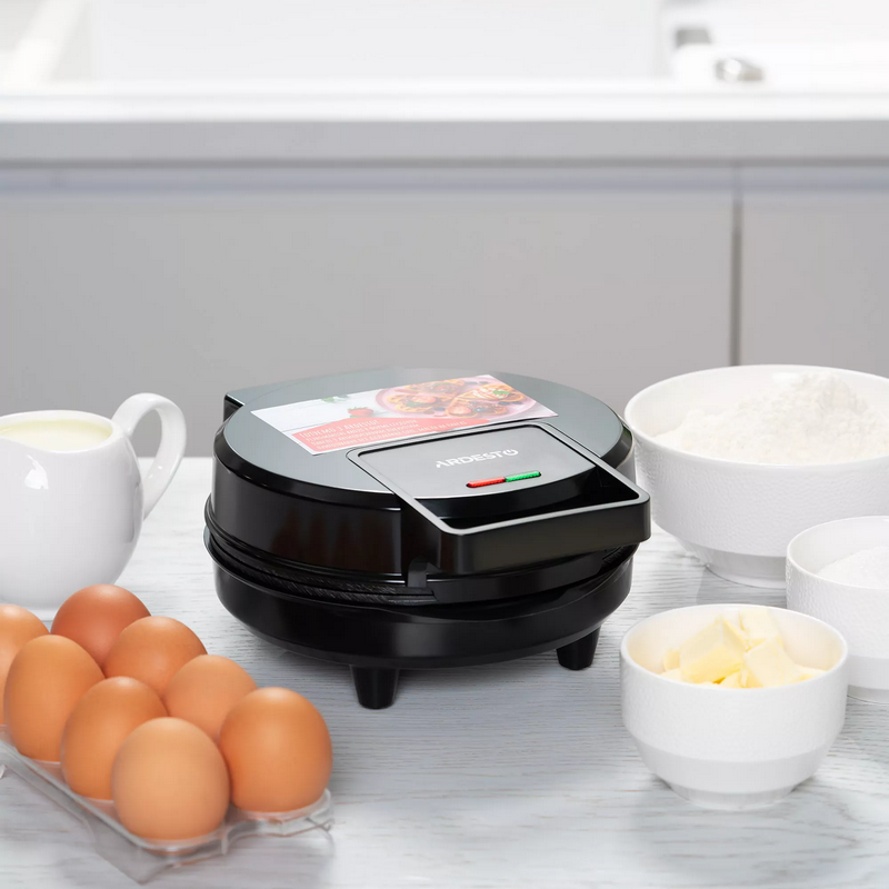 Вафельница ardesto sm-l100rheart, чёрный Thumbnail 3