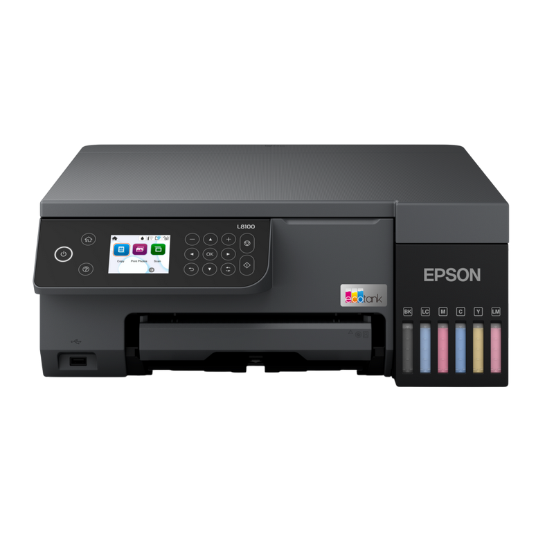 MFP Epson EcoTank L8100, Negru