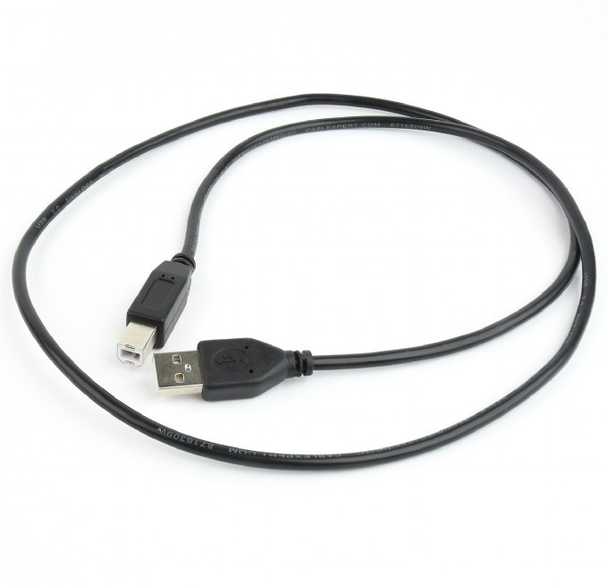 Cable USB, AM/BM,  1.0 m, USB2.0  Cablexpert, CCP-USB2-AMBM-1M