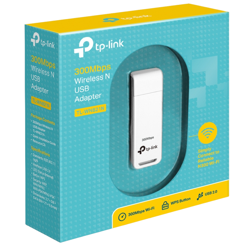USB2.0 Wi-Fi N LAN Adapter TP-LINK