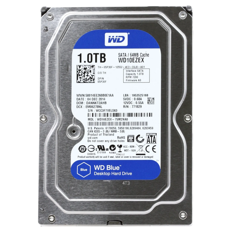 Жесткий диск Western Digital WD Blue, 3.5