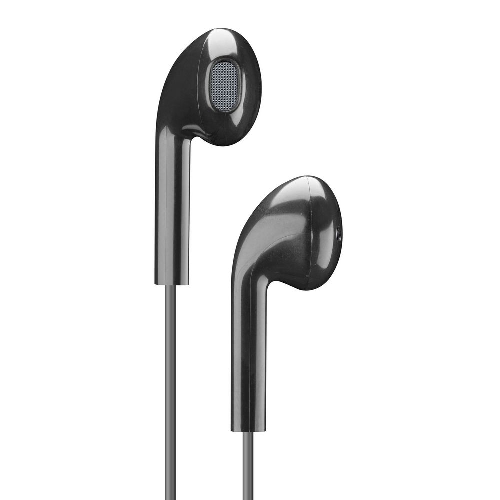 Cellular LIVE EGG-capsule earphone with mic, Black