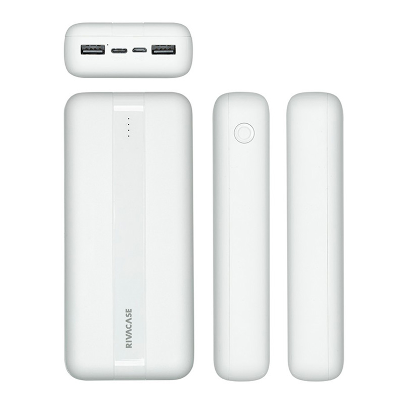 Power Bank Rivacase 20000 mAh, VA2081, White