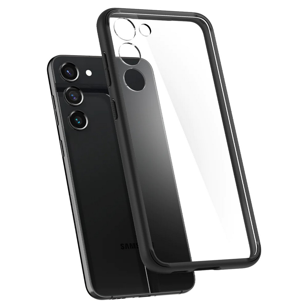 Spigen Samsung S23+, Ultra Hybrid, Matte Black