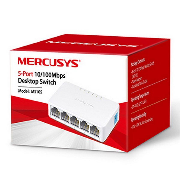 .5-port 10/100Mbps Desktop Switch  MERCUSYS 