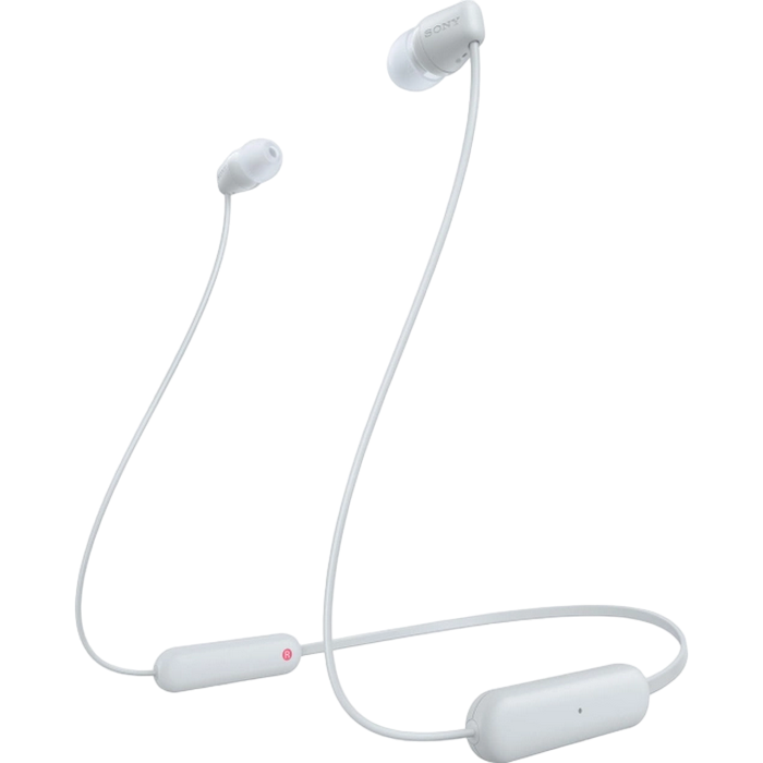 Bluetooth Earphones  SONY  WI-C100, White