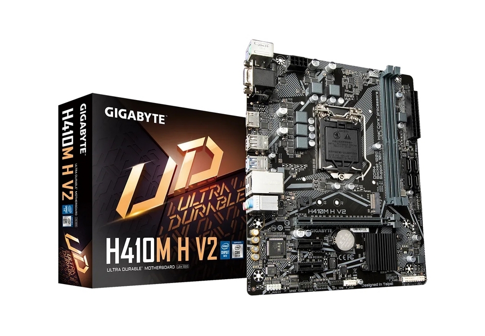 MB S1200 Gigabyte H410M H V2 1.0 mATX