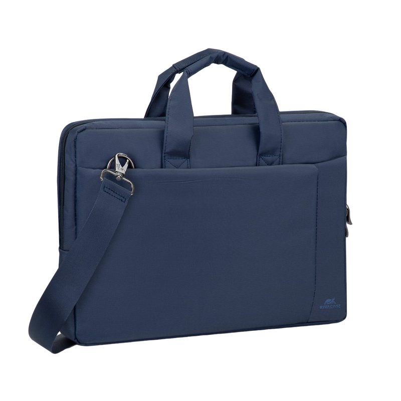 Geantă pentru Laptop Rivacase Central, 15.6", Poliester, Albastru