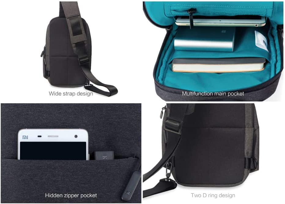 Xiaomi Mi City Sling Bag (Light Gray)