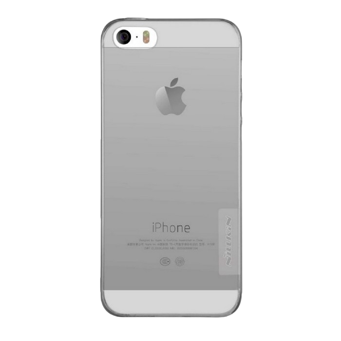 Nillkin Apple iPhone SE/5S/5, Ultra thin TPU, Nature, Gray