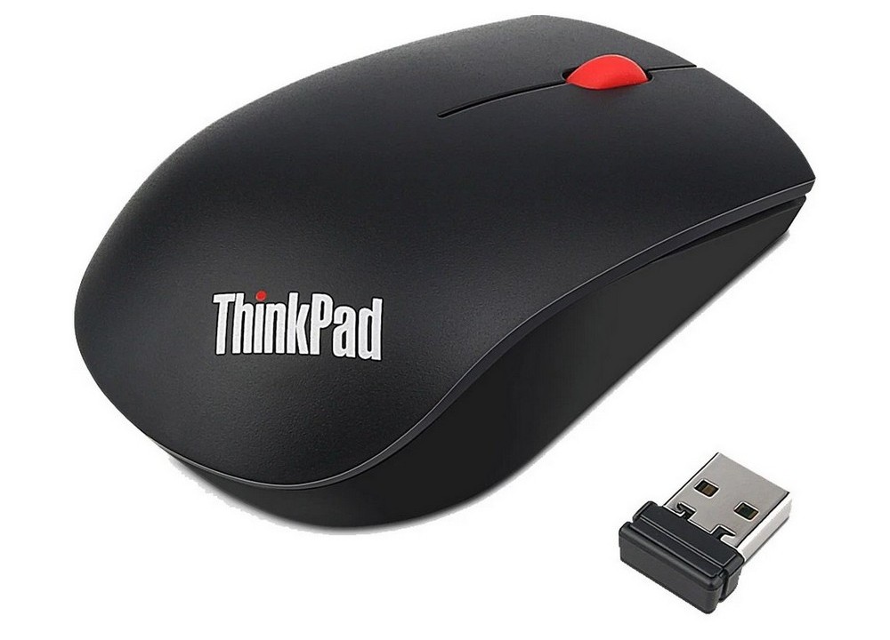 Беcпроводная мышь Lenovo ThinkPad Essential, Чёрный