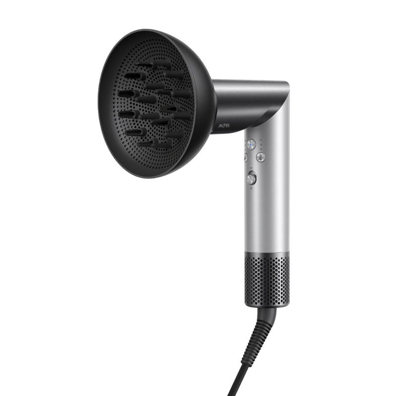 Uscător de păr, Styler Mova Master 10 Lunar Silver
