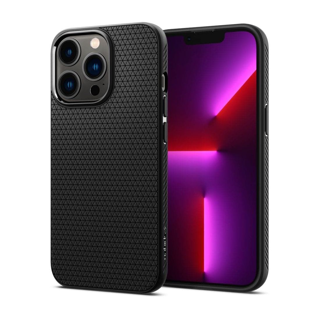 Spigen iPhone 13 Pro, Liquid Air, Matte Black