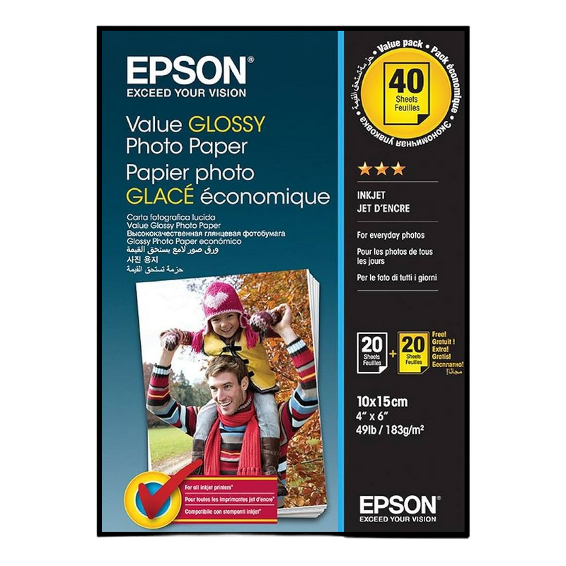Фото бумага Epson Value Glossy Photo Paper, A4