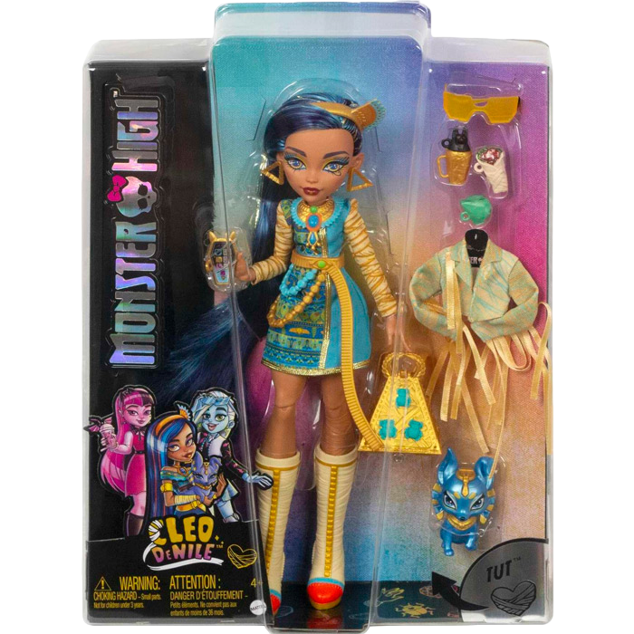 HHK54 Set de joc Monster High “Cleo de Nile și Tut''