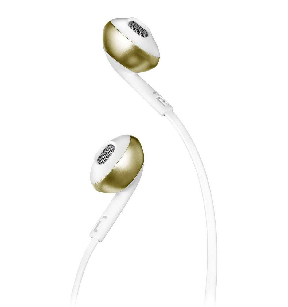 Earphones Bluetooth JBL Tune 205BT, Champagne Gold