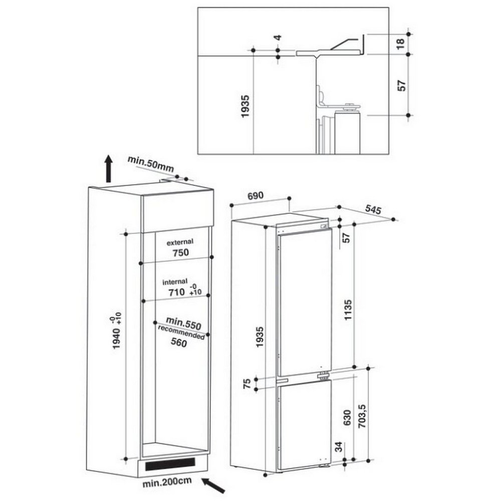 Frigider Whirlpool SP40 801 EU