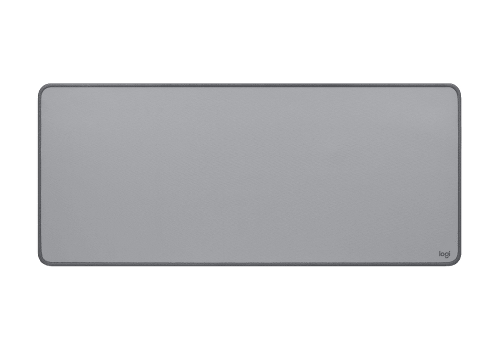 Mouse Pad Logitech Desk Mat, 700 x 300 x 2mm, Nylon + Polyester, 286g., Mid Grey