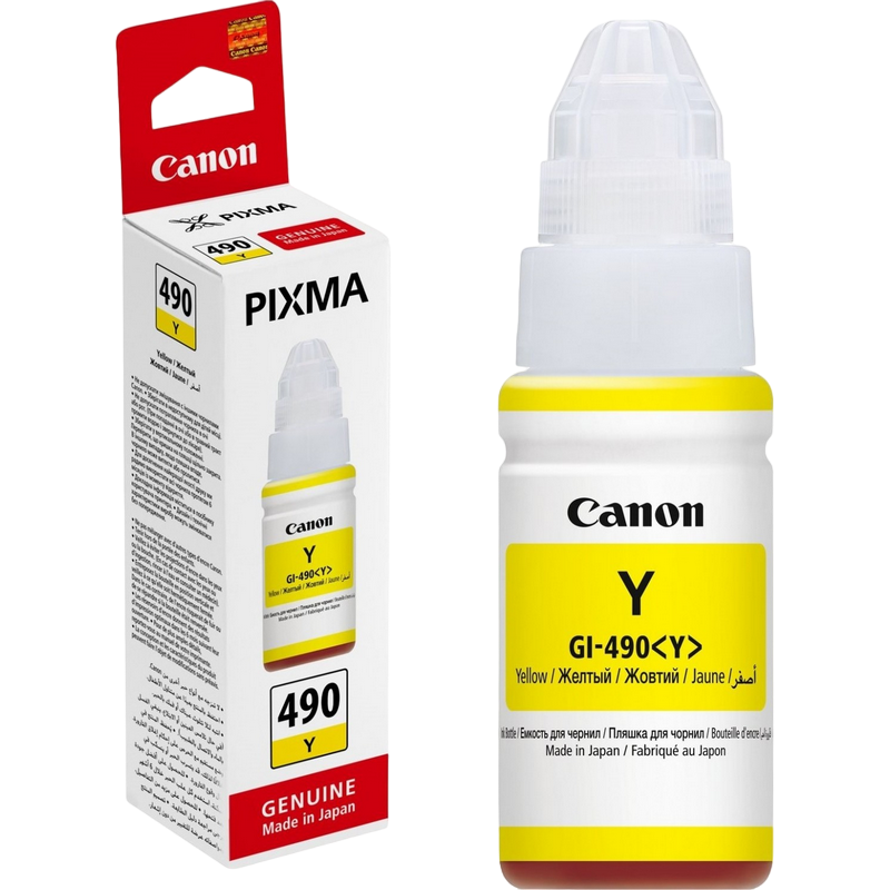 Ink Cartridge Canon GI-490, yellow
