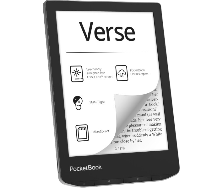 PocketBook Verse, Mist Grey, 6