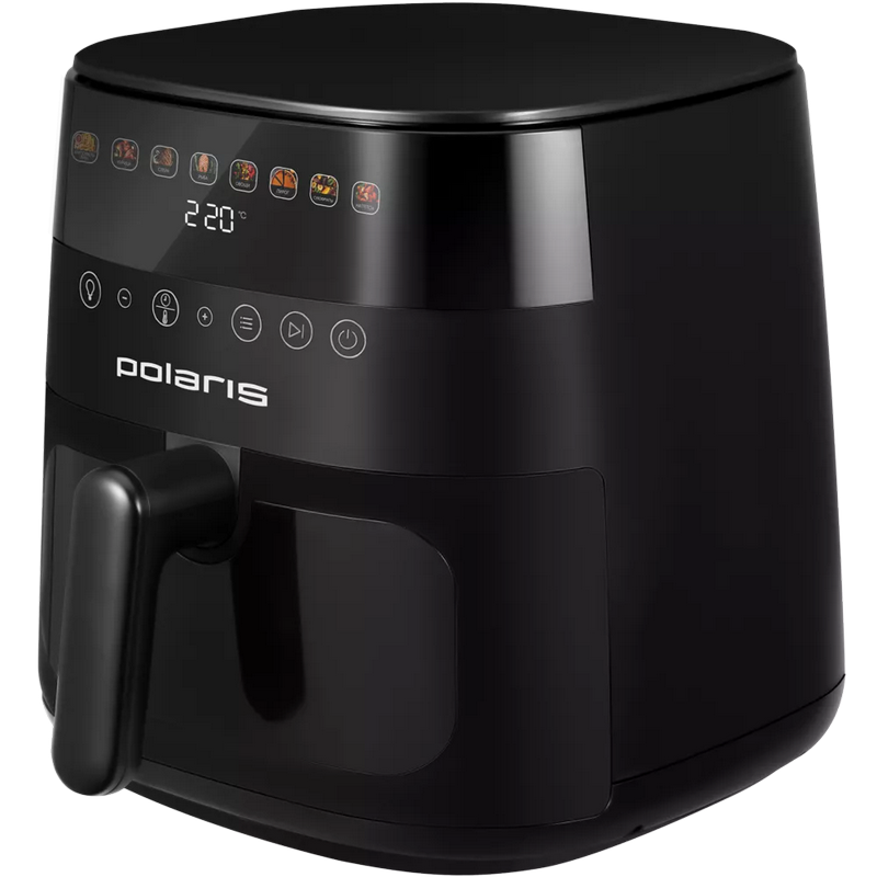 Аэрогриль polaris paf 8003w, чёрный Thumbnail 6