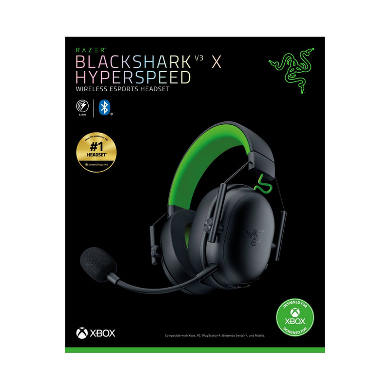 Căști Razer BlackShark V3 X Hyperspeed for Xbox Negru | Verde