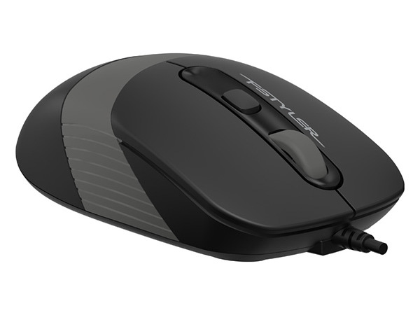 Мышь A4Tech FM10, Чёрный/Серый