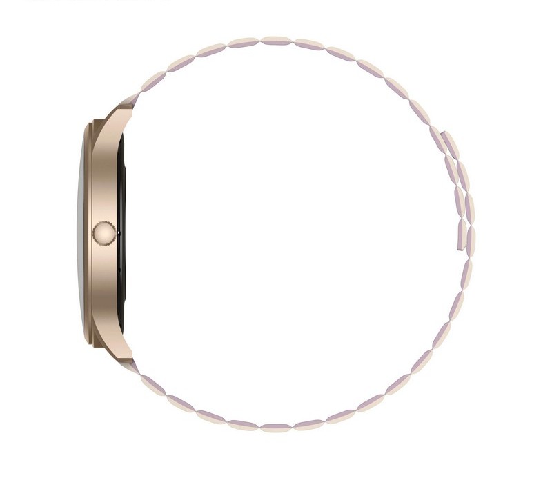 Kieslect Smart Watch Lora, Magnetic Strap, Gold